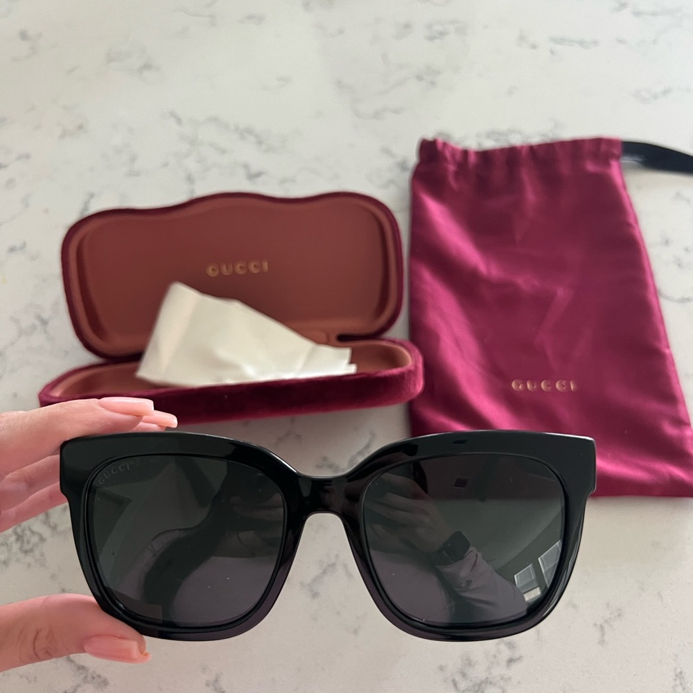 Gucci Black Women's Sunglasses